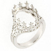 Art Deco Ring Settings - Syzjewelry